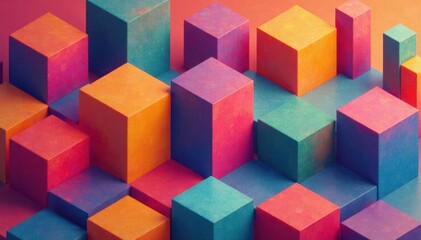 Obraz premium Simple geometric shapes in repeating sequence , triangles, backdrop