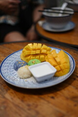 Thai Sweet Sticky Rice With Mango