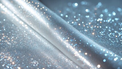 Shiny white effect adhesive coating film