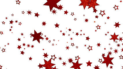 Red Stars Background