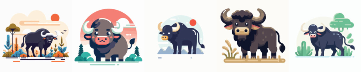 Vector of a Bison