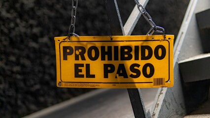 Prohibido el paso