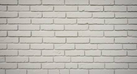 Fototapeta premium White Brick Wall Texture, Background Photo