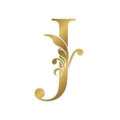 Letter J  logo design