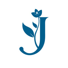 Letter J  logo design