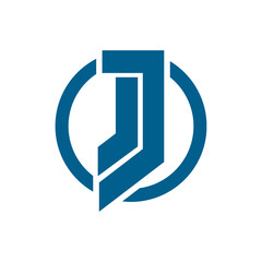 Letter J  logo design