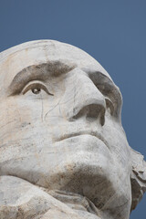 Obraz premium President George Washington sculpture at Mount Rushmore National Monument, South Dakota