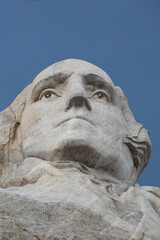 Obraz premium President George Washington sculpture at Mount Rushmore National Monument, South Dakota
