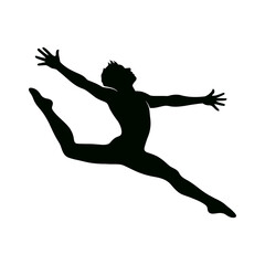 gymnast, gymnast silhouette, tumbling silhouette, gymnastics tumbling silhouette, gymnast athletics silhouette, olympic games