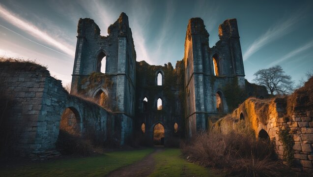 Castle in ruins