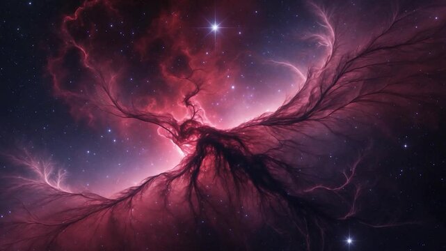 Simeis 147, also called Sharpless2-240, is a massive supernova remnant in Taurus captured with a Hydrogen Alpha filter as a negative image.