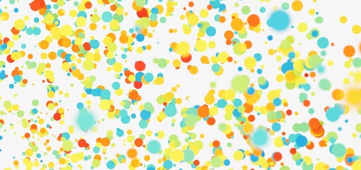 Vibrant, playful background with colorful circles. Perfect for websites, presentations, and more!