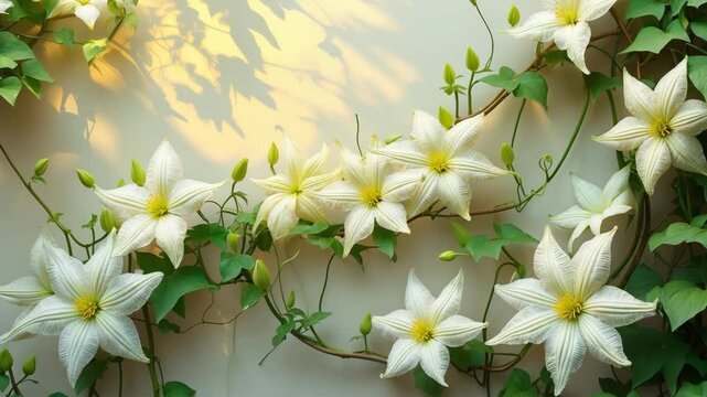 clematis flowering vine
