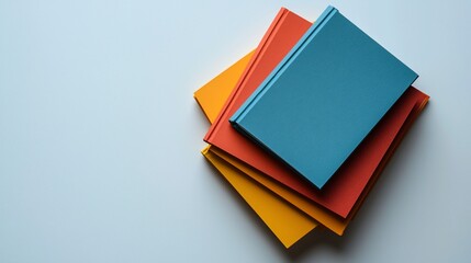 Stack of colorful books