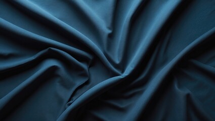 Fototapeta premium Photographic background featuring soft black fabric
