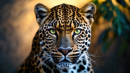 Obraz premium Leopard's Portrait