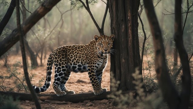 Tadoba Andhari Tiger Reserve Jungle, India: Leopard Sightings