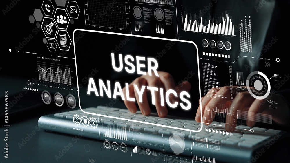 Poster Exploring User Analytics: Insights and Data Visualization on Digital Devices in Modern Business Environments. Asymptotic smart data analytic.