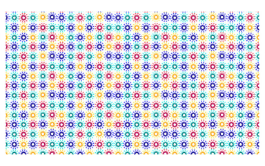 seamless pattern with colorful circles