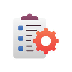 Obraz premium Project Management Vector icon