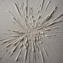 "White paint brush strokes on canvas"