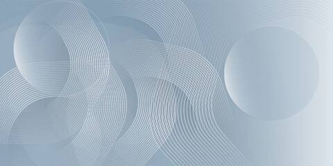 Fototapeta premium Abstract hexagon lines on gray background. Geometric stripe line art design for poster, brochure, cover, website, banner. eps 10