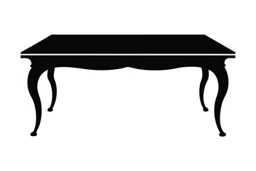 vintage wooden table