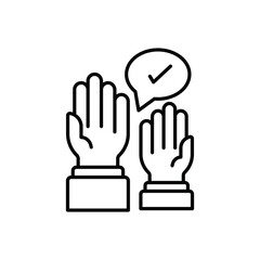 Act Of Parliment Vector icon