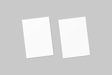 A4 Flayer Blank Mockup