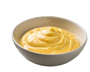 Mustard Sauce in a Bowl.
