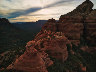sunset of sedona