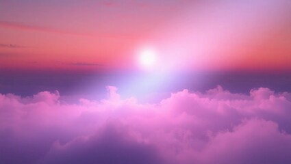 Obraz premium sun and clouds