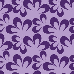 Trendy floral seamless pattern. Simple red and beige daisy. Spring flower template for packaging, postcards, textile printing, wallpaper. Hand drawn illustration isolated on white background