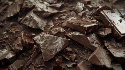 there are many different types of chocolate bars stacked on top of each other