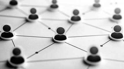 Teamwork, network and community concept
