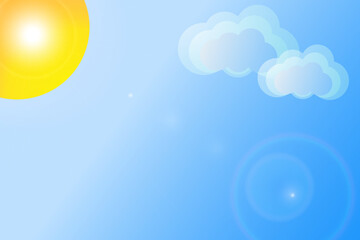 Soft pastel abstract gradient background featuring sky-inspired elements such as clouds and subtle light. Calm and atmospheric composition for modern, minimal, or artistic design projects