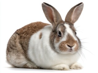 Obraz premium minirex rabbit rabbit isolated on white