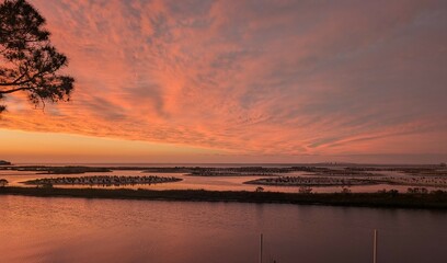 Obraz premium Sunset on the bay
