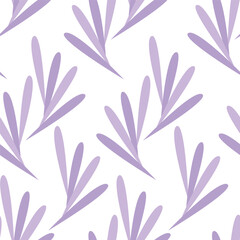 Seamless pattern with floral background