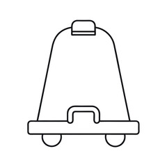 Pool Kickboard Outline White Background