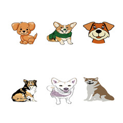 Dog vector eps.ai