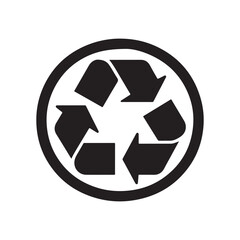 zero waste lifestyle vector clip art logo design illustration