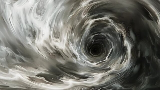 An abstract, swirling vortex of light and shadow, creating an otherworldly atmosphere, Generative AI Videos.