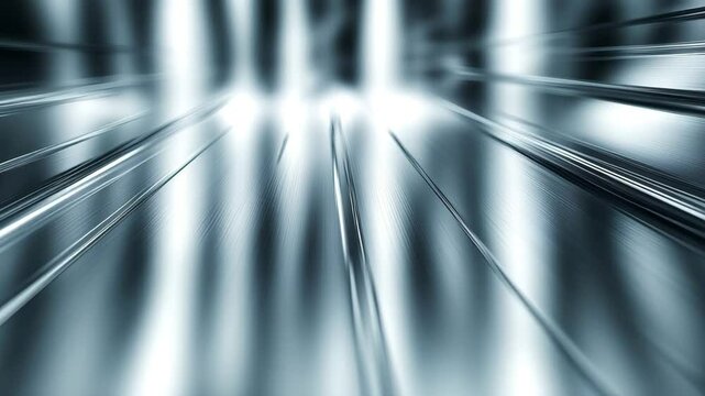 Ultra HD Abstract silver sheet motion video rolling metallic video silver video glossy metallic video aluminium surface video shining chrome video metal surface video footage