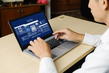 Generative AI virtual assistant tools for prompt engineer and user for ease of engage artificial...