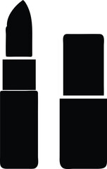 elegant lipstick silhouette