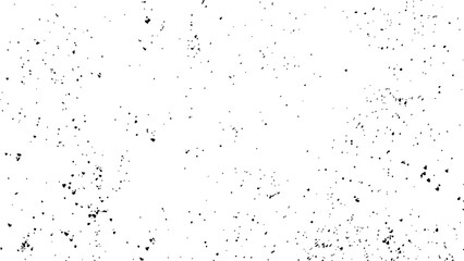 Black spots of paint and dust on a white background. Abstract grunge black and white distressed texture background. A seamless paper texture background featuring black dots and subtle texturized brush