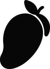 minimalist mango silhouette