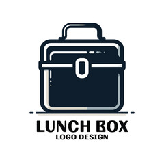 Lunch Box Vector Logo Design
