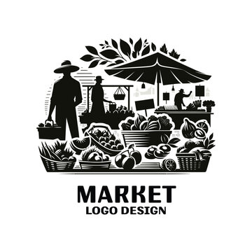 Market Vector Logo Design